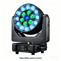 Igracelite 19x40w Bee Eye Zoom Wash LED Lumière principale mobile K15 RGBW 4in1 MovingHead Dj Stage Concert