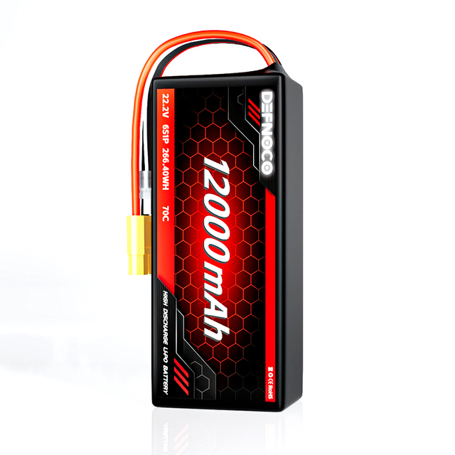 Powerful 4S Li-ion 14.8V 12000mAh Drone Battery for Heavy Lift Drones