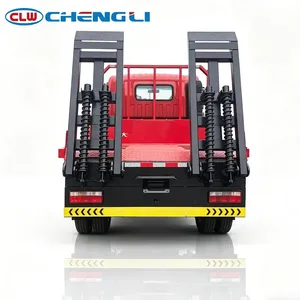 รถบรรทุกพื้นเรียบ 4x2 สำหรับขนส่งเครื่องจักรกลหนัก เช่น รถขุด - Product Image 2
