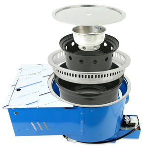 专业韩国内置木炭和丁烷气体烧烤烧烤架，适用于商业餐厅 - Product Image 3