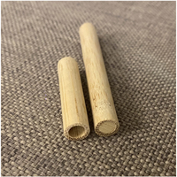 Embouts à rouler en bambou Taille personnalisée Logo personnalisé Cigarette Rolling Filter Tip Cigar Holder Tip Accessoires pour fumer