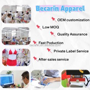 OEM Meisjes Sexy Bikini Badkleding & Strandkleding Sexy Strand Cheeky Effen Geprint Tweedelig Badpak String Sets Zomer Strandkleding - Product Image 4