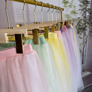 تنانير باليه شبكية متدرجة طويلة من 4 طبقات لعام 2024، أحدث صيحات ملابس تدريب الرقص والأكثر مبيعاً - Product Image 4