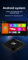 Decodificador Inteligente Android TV para Streaming Global 2025 OTT TX Super Set-top Box Popular en EE. UU., Reino Unido, Europa y Países Árabes
