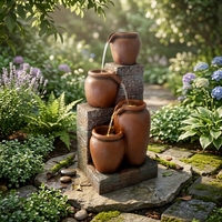 Pots sculptés à la main durables et écologiques de style moderne pour la maison, l'hôtel et les centres commerciaux (vente en gros)