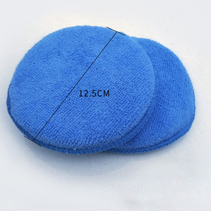 Coche azul depilación pulido aplicador <span class=keywords><strong>esponja</strong></span> almohadillas de microfibra de <span class=keywords><strong>esponja</strong></span> para Auto depilación con cera - Product Image 2