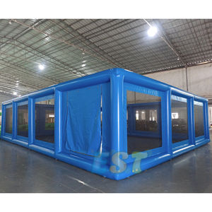 Gran barato inflable Paintball Arena Durable Bunker Arena juego deportivo inflable tiro con arco Paintball Bunker Field - Product Image 3