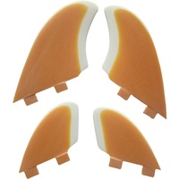 Ailerons de surf Quad de couleur mélangée à quantité minimale de commande bas pour planche à pagaie SUP