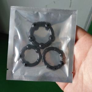 Großhandel Herren Weicher TPE Penisring Vibrierendes Sexspielzeug für Erwachsene zur Verzögerung der Ejakulation - Product Image 5