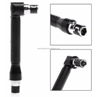 90 degrés 6.35mm L type 1/4 clé noire outil hexagonal double poignée tournevis lot
