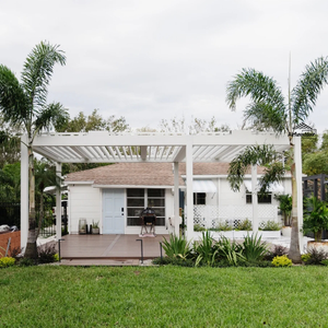 Moderno 4x4 Motorizado Gazebo Impermeable Aluminio Pérgola Kit LED Accesorios Opcional Eléctrico para Exterior Cabana Turquía - Product Image 6