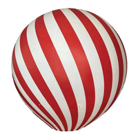 Grand ballon gonflable en PVC ballons de Noël de qualité supérieure ballon gonflable d'ornement de Noël
