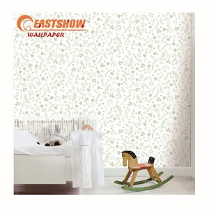 <span class=keywords><strong>Papier</strong></span> <span class=keywords><strong>peint</strong></span> imperméable mignon feuilles vertes <span class=keywords><strong>petite</strong></span> fleur nature fraîche enfants pour <span class=keywords><strong>fille</strong></span> - Product Image 1