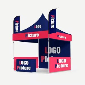 Carpa Publicitaria de Aluminio con Impresión de Logotipo Personalizado, la Más Vendida, para Ferias Comerciales - Product Image 1