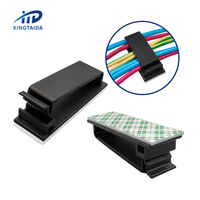 Clips de gestion de câble auto-adhésifs Organisateurs de câbles Clips de fil Support de cordon pour câble Ethernet TV PC Sous le bureau Bureau à domicile