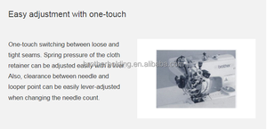 Máquina de Coser Industrial <span class=keywords><strong>Brother</strong></span> JC-<span class=keywords><strong>9330</strong></span> para Puntada Invisible - Product Image 4