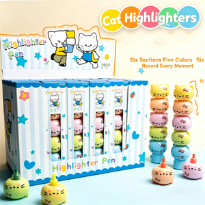Marcadores de Alta Calidad <span class=keywords><strong>Hello</strong></span> <span class=keywords><strong>Kitty</strong></span> Apilables, Kawaii, de Colores Combinables, para Niños, Manualidades, Dibujo, Material de Arte y Papelería - Product Image 1