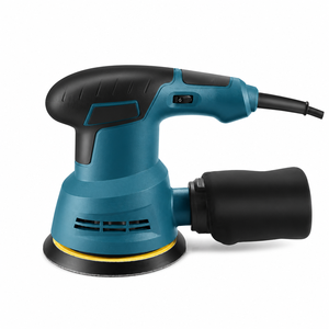 Lijadora Orbital Aleatoria Profesional de 300W, 125mm, 6 Velocidades Variables, Eléctrica con Cable y Bolsa Recolectora de Polvo para Trabajos en Madera - Product Image 1