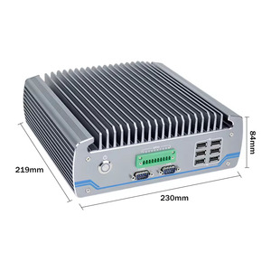 Partaker PC sin ventilador Intel Core I3 6100T Dual Gigabit Ethernet integrado Industrial Mini PC para aplicaciones de escritorio 32GB EU/JP/UK - Product Image 2