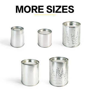 Vente en gros JYB 50ml-1500ml de boîtes de conserve métalliques rondes vides en fer blanc conteneur pour <span class=keywords><strong>le</strong></span> stockage des emballages alimentaires - Product Image 5