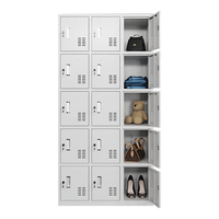 Armoire de rangement pour vêtements en acier de haute qualité, armoire à air