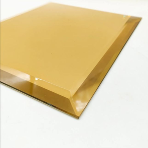 Hojas <span class=keywords><strong>de</strong></span> vidrio <span class=keywords><strong>de</strong></span> color dorado para <span class=keywords><strong>arquitectura</strong></span> <span class=keywords><strong>de</strong></span> <span class=keywords><strong>diseño</strong></span> <span class=keywords><strong>de</strong></span> interiores, para baño al aire libre - Product Image 2