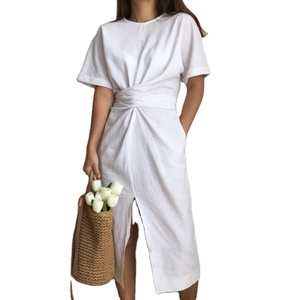 Elegante vestidos de lino blanco en una variedad de diseños elegantes -  Alibaba.com