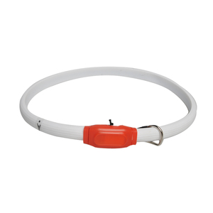 Nuevo modelo 500mAh <span class=keywords><strong>Collar</strong></span> de perro LED de silicona multicolor <span class=keywords><strong>Collar</strong></span> de mascota iluminado multifuncional Recargable por USB - Product Image 1
