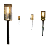 Meilleur prix IP65 solaire LED extérieur lampe à filament étanche Spike lumière pour jardin voie paysage allée pelouse porte sécurité