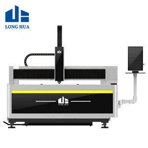 LONGHUA 2000w 3000w Austausch tisch Faserlaser schneide maschine Faserlaser schneide maschine Für 10 mm Platte