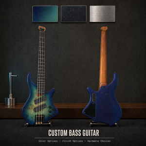 Système de micros double fiable, réduit le bruit des <span class=keywords><strong>cordes</strong></span>, circuit électronique stable, <span class=keywords><strong>basse</strong></span> électrique <span class=keywords><strong>5</strong></span> <span class=keywords><strong>cordes</strong></span> sans tête personnalisée OEM - Product Image 2