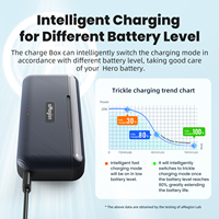 Boîte de charge rapide AMagisn pour batterie DJI OSMO Action5Pro, chargeur intelligent pour accessoires DJI OSMO Action5Pro
