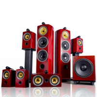 Nautilus Double 8 pouces HIFI ONL-51A/5.1 ensemble haut-parleurs de cinéma maison en bois ensemble son 12 pouces Subwoofer