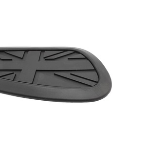 Almohadilla para tanque de combustible de motocicleta Zuqing, pegatina de goma antideslizante negra para bicicletas todoterreno, juego de dos piezas - Product Image 5