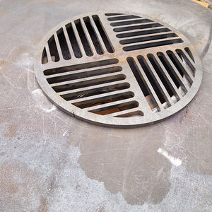 Heavy Duty <b>Metal</b> <b>Grill</b> With Warming Rack And Tool Hooks - Product Image 2