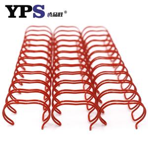 Красочная металлическая двойная кольцевая проволока с нейлоновым покрытием для канцелярских принадлежностей - Product Image 3