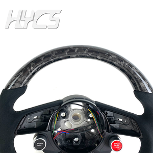 For <strong>Audi</strong> A4 A5 A8 S4 S3 S5 RS4 RS5 B9 2017- <strong>2023</strong> Sporty Forged Carbon Fiber Steering Wheel With High-grade - Product Image 5