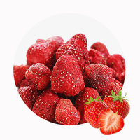 Bulkvoorraad Gevriesdroogde Aardbeien, 100% Fruit, Verse Smaak Behouden, Private Label Op Maat Beschikbaar