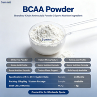 Groothandel Instant Aminozuur BCAA Poeder Spiergroei Sportdrank Pure BCAA Grondstof Op Voorraad Post-Workout Supplement
