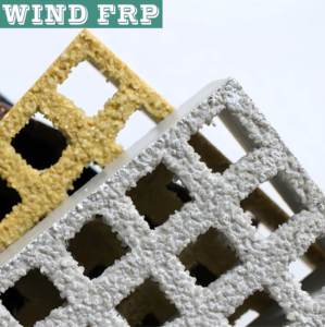 Grille en PRF multicolore en plastique renforcé de fibres de verre pour couvercle de tranchée et drain de sol - Product Image 2