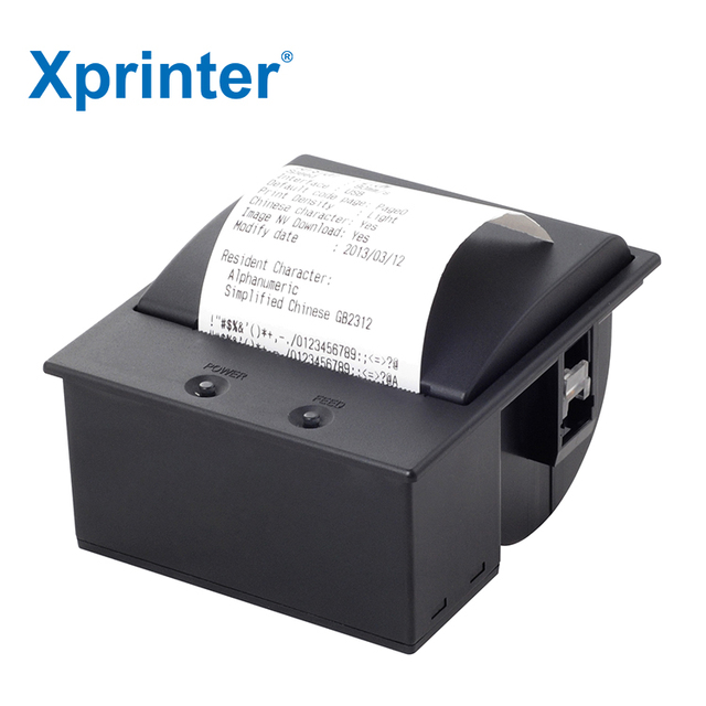 Xprinter XP-MP01 Small Size Kiosk Printer 60mm Paper Roll Diameter Thermal Receipt Printer 80mm Mini Ticket Printer