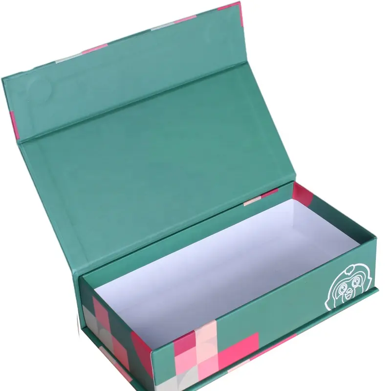 Высококачественная упаковочная коробка с магнитной мини-коробкой, индивидуальная Изысканная Подарочная коробка с принтом
