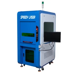 Export Safety enclosure 20W 30W 50W 60W 100W IPG Raycus JPT fiber laser marking engraving machine