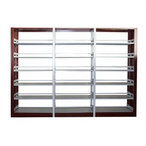 Modern Design Metal Bookcases for Schools and <b>Libraries</b> Durable Steel Furniture - Product Image 4