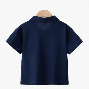 Polo para Niños, Estilo Verano 2026, Camiseta de Manga Corta con Cuello para Bebés y Niños Pequeños, Medianos y Grandes, Diseño Simple y Moderno - Product Image 4