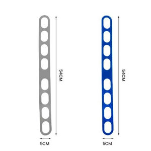 Tapa de silicona reutilizable de 54 cm con correa antisalpicaduras, diseño plegable transpirable y banda elástica para ollas y loncheras universales al por mayor - Product Image 5