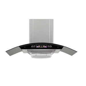Campana Extractora <span class=keywords><strong>de</strong></span> Humo para <span class=keywords><strong>Cocina</strong></span>, <span class=keywords><strong>Precio</strong></span> <span class=keywords><strong>de</strong></span> Fábrica, 900 mm, Silenciosa, Montada en la Pared, Curva - Product Image 2