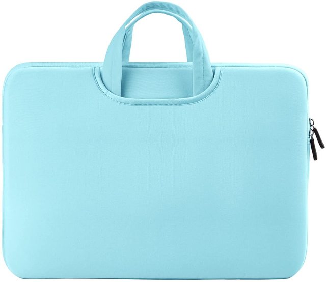 Custom logo Waterproof Handle Neoprene Zip Laptop Pouch Sleeve Bag 13 14 15.6 Inch for Laptop