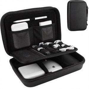 กระเป๋าเดินทางน้ำหนักเบาแบบกำหนดเอง OEM ODM สำหรับอะแดปเตอร์ Macbook พาวเวอร์แบงค์ เมาส์ Apple การ์ด SD กล่องใส่ของ - Product Image 1