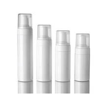 Bouteilles de shampoing en mousse blanche 100ml/150ml/200ml/220ml/250ml, contenants en PET à pompe avec impression sérigraphique